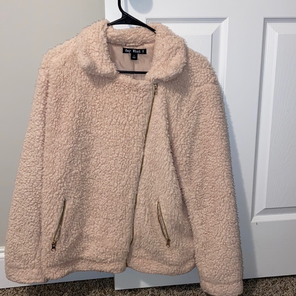 Fluffy Jacket by Say What?